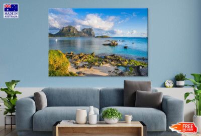 Lord Howe Island, Tasman Sea, Australia Canvas Print Unframed Home Decor
