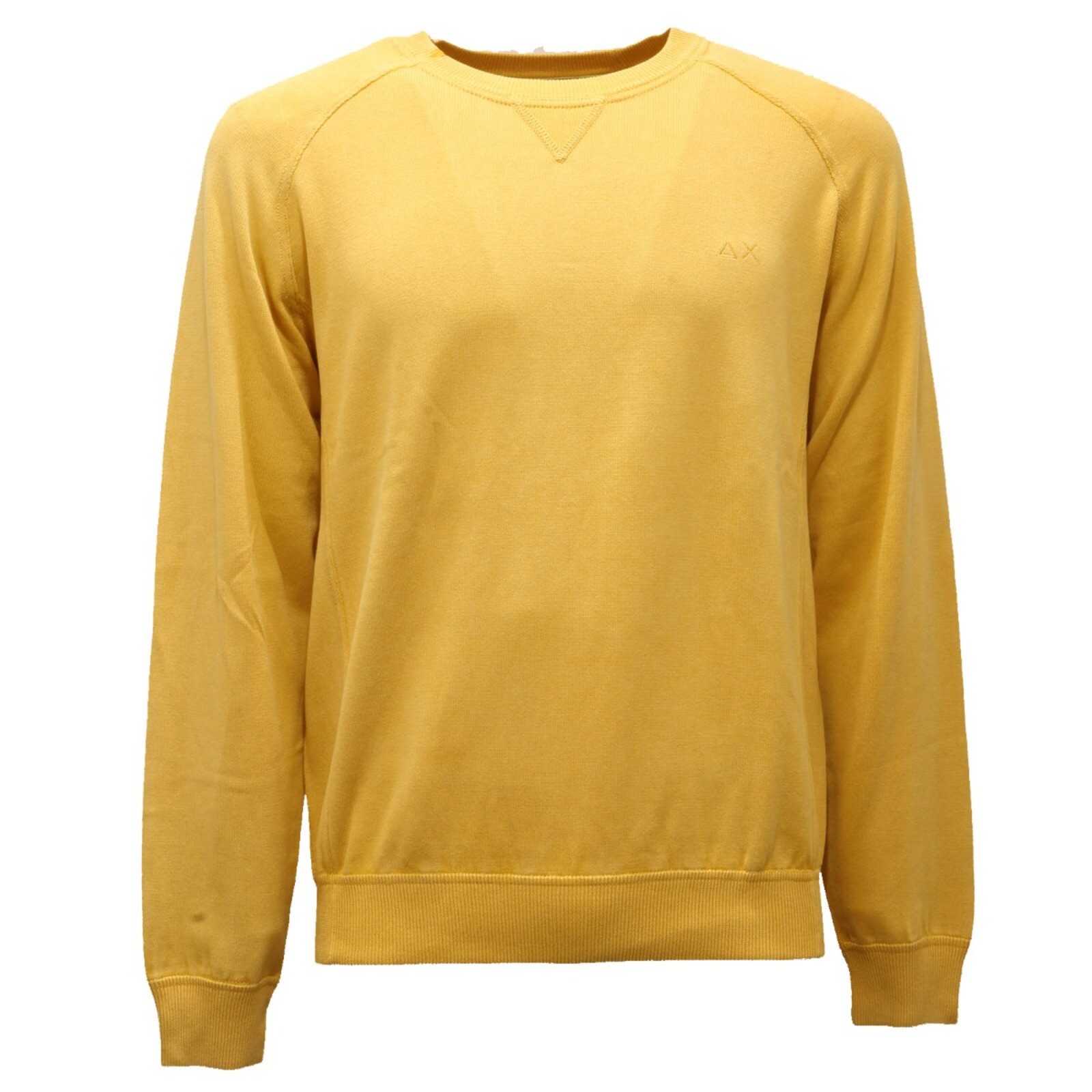 3922AH maglione uomo SUN 68 желтый хлопковый свитер мужской 17590₽