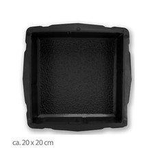 Beton-Form Gie&szlig;form Schalungsform Plastikform Betongie&szlig;form Pflaster 20x20cm