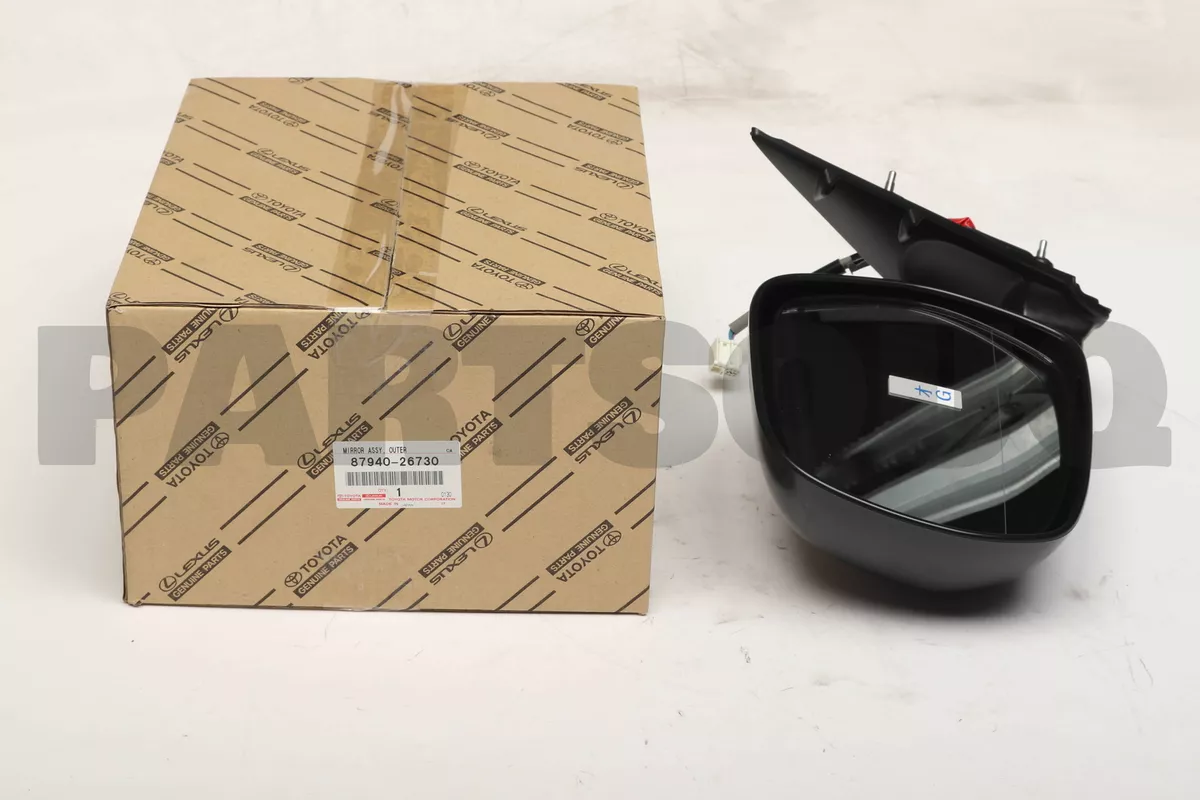 8794026730 Genuine Toyota MIRROR ASSY, OUTER REAR VIEW, LH 87940 