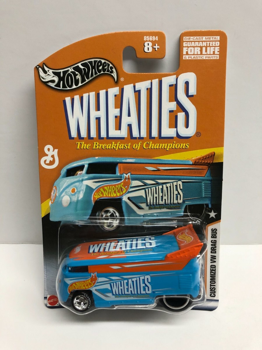 2003 Mattel Hot Wheels WHEATIES Customized VW DRAG BUS