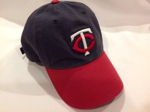 youth red baseball hat
