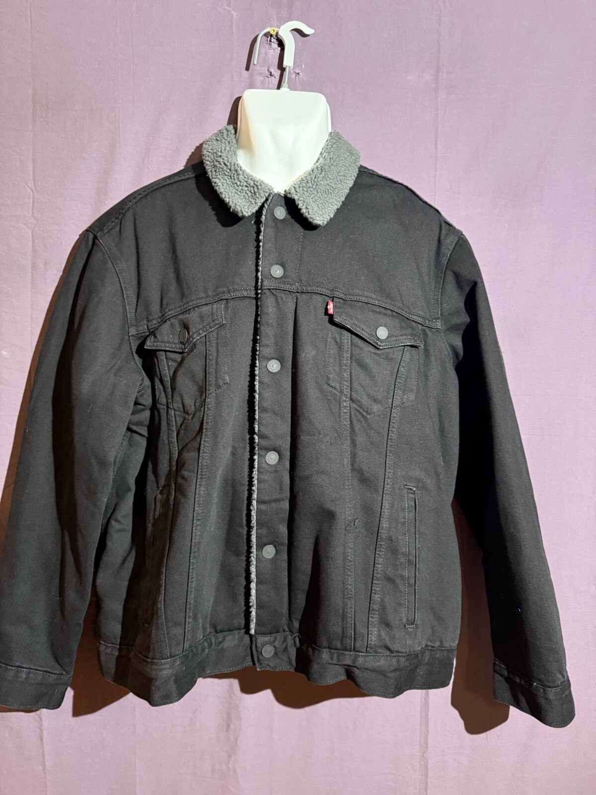 Levis Sherpa Trucker Jacket for Men in Size XL - Mays Style