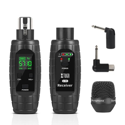 XTUGA U-95 UHF Wireless XLR Sender und Empfänger Wireless Guitar Transmitter