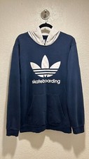 Adidas Clima 3.0 Hood - Collegiate Navy / Pale Melange White Missing String