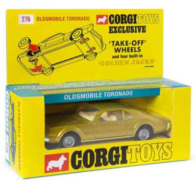 Corgi Toys - 276 Oldsmobile Toronado - Modern Corgi Re-Issue New in Box with COA