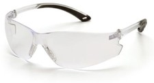 Pyramex Itek Safety Glasses with Clear Anti-Fog Lens ANSI Z87