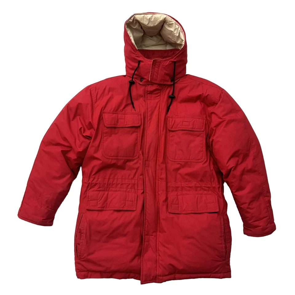 Винтажный 80-х Penfield Arctic утка вниз перья пуховик парка пальто - мужской большой - Изображение 2 из 4