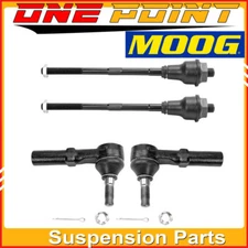 MOOG Front Inner Outer Tie Rod End for Chevy Silverado Sierra Yukon 2500 3500
