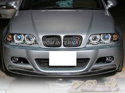CSL Type Carbon Fiber Front Bumper Lip for BMW 01-06 E46 M3 Coupe Convertible