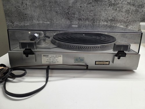 Akai Turntable System Direct Drive AP-D30C / TESTED - Picture 4 of 5