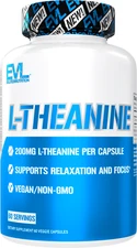Evlution Nutrition L-Theanine - Focus & Relaxation Support - 60 Servings