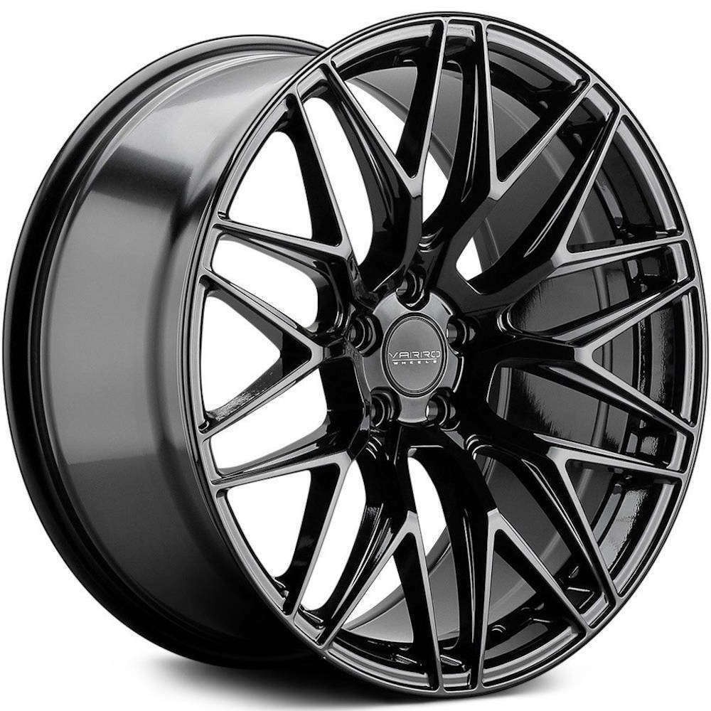 22" inch Varro VD06 Wheels fit Bentley Bentayga Gloss Black with Tires New Rims