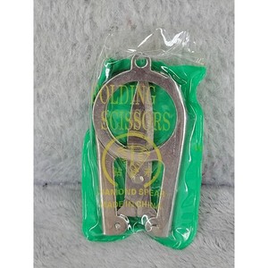 Diamond Spear Folding Scissors Compact Travel Craft Sewing