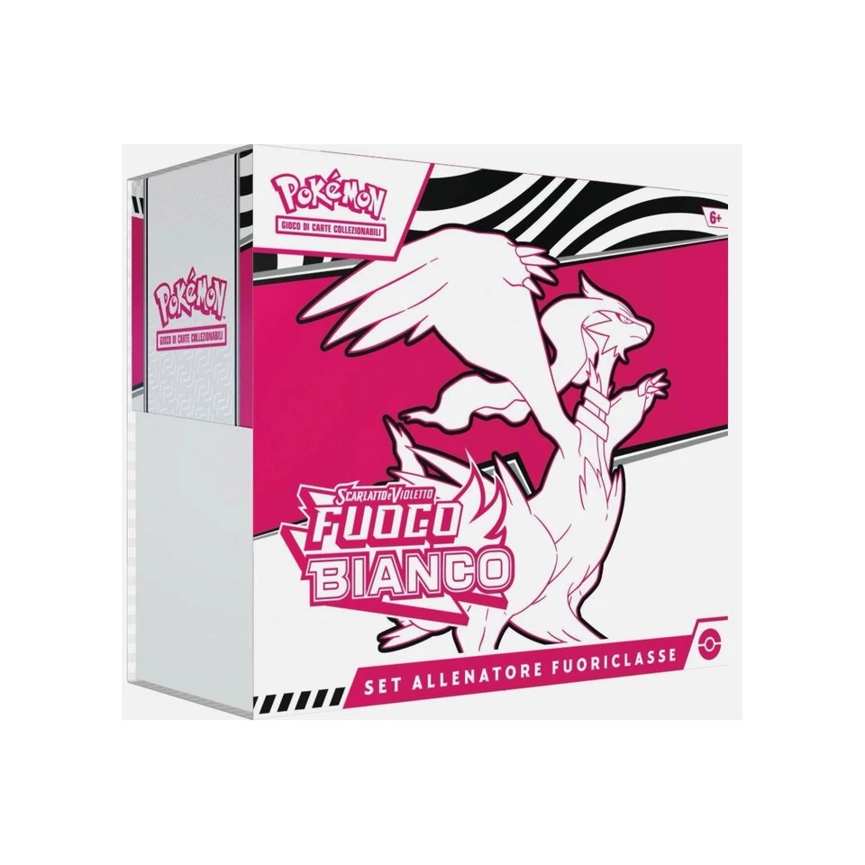 Set Kutsche Starspieler Elite Trainer Box Feuer Weiß Italiano