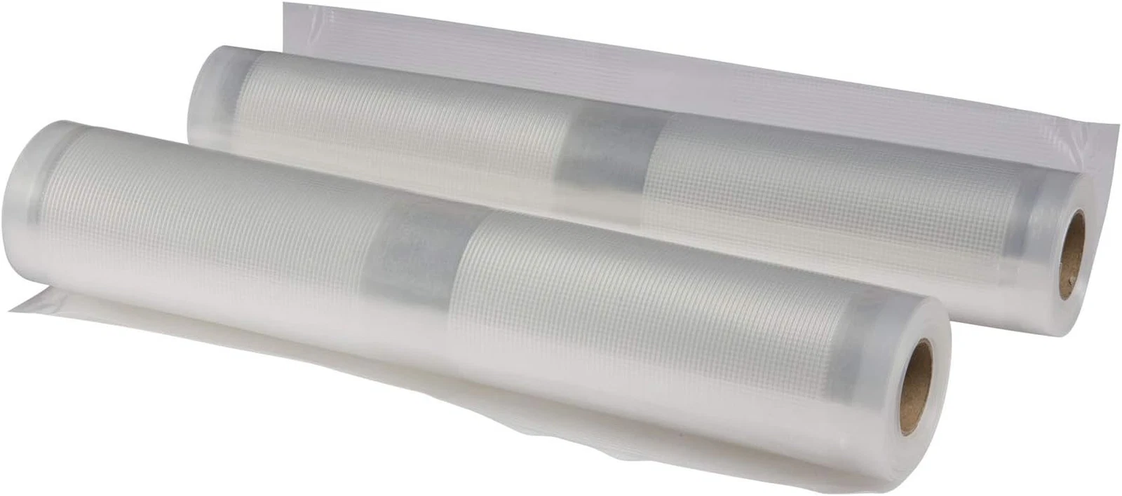 VS-04R Two 11" X 20' Vacuum Sealer Rolls for Custom-Sized Vacuum Sealer Bags Com