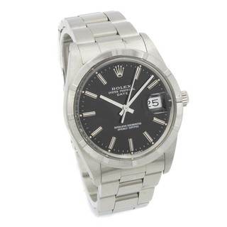 Reloj Rolex OP Date para hombre como está esfera negra Oyster Ref. #15010 34 mm #W247298 1