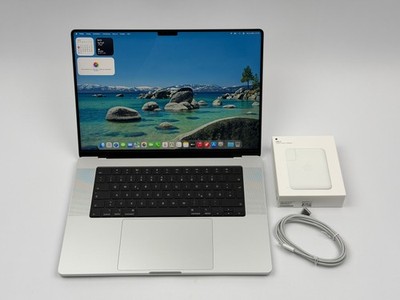 Apple MacBook Pro 16  M1 PRO 10C CPU 16C GPU 512 GB SSD 32 GB Ram 2021 SILBER