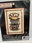 Dimensions Debbie Mumm Stacked Cups Counted Cross Stitch Kit 6796