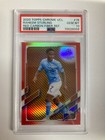 TOPPS CHROME UCL 2020-2021 RAHEEM STERLING MANCHESTER CITY SP PARALLEL PSA 10