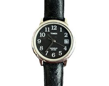 Timex T2N525 Indiglo WR 30M Genuine Leather Quartz Women's Watch Needs Battery