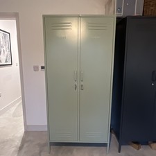 Mustard The Twinny Wardrobe/ Storage Locker in Sage RRP £499