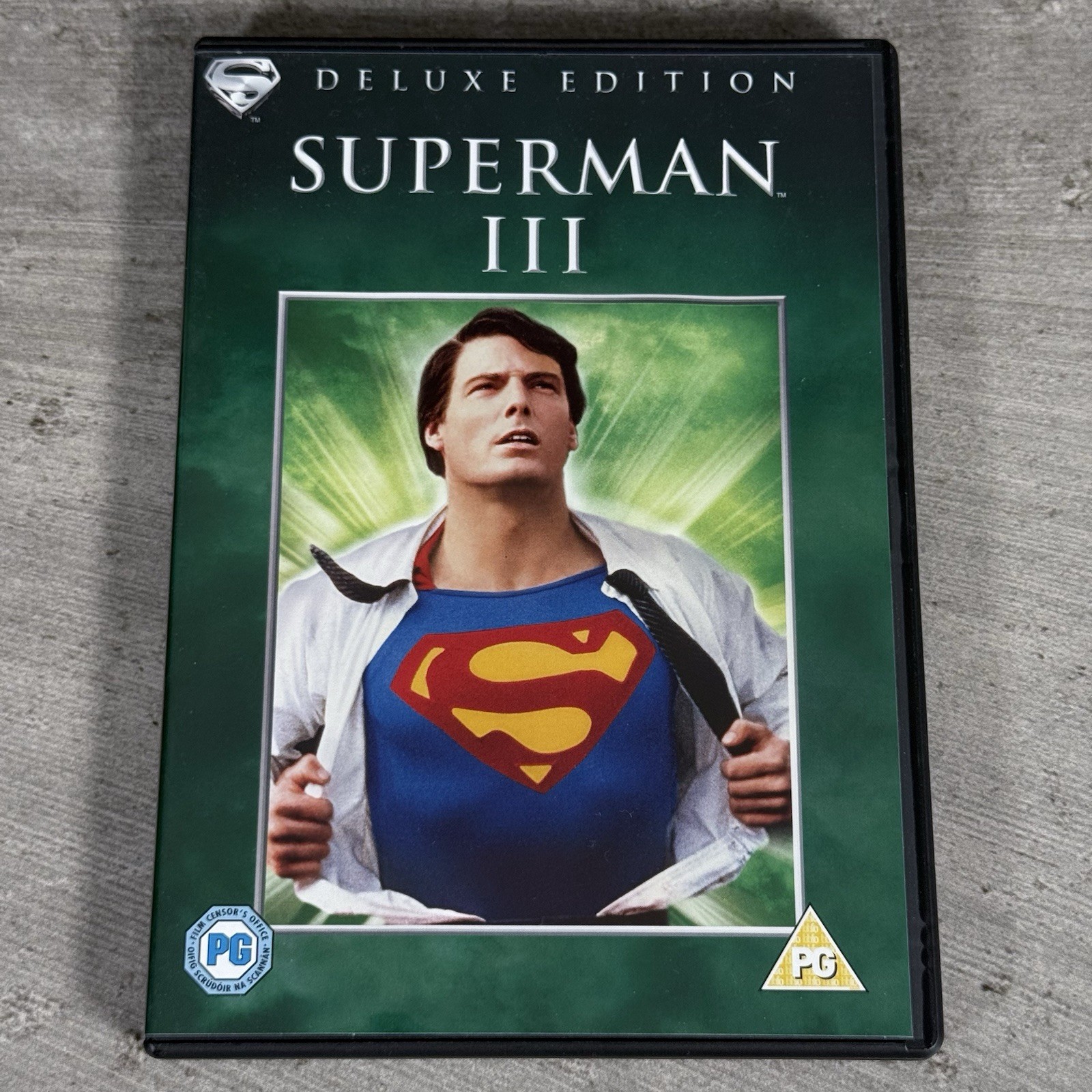 Superman III Deluxe Edition DVD - 1983 DC Action Superhero Christopher Reeve