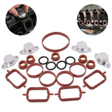 Drallklappen mit Stützring Dichtung Ansaugbrücke für BMW 1/3/5er E46 E90 E39 E60