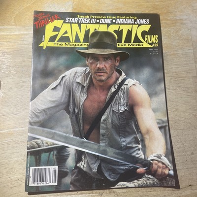 Fantastic Films Movie Magazine #39 May 1984 Indiana Jones Harrison Ford Dune