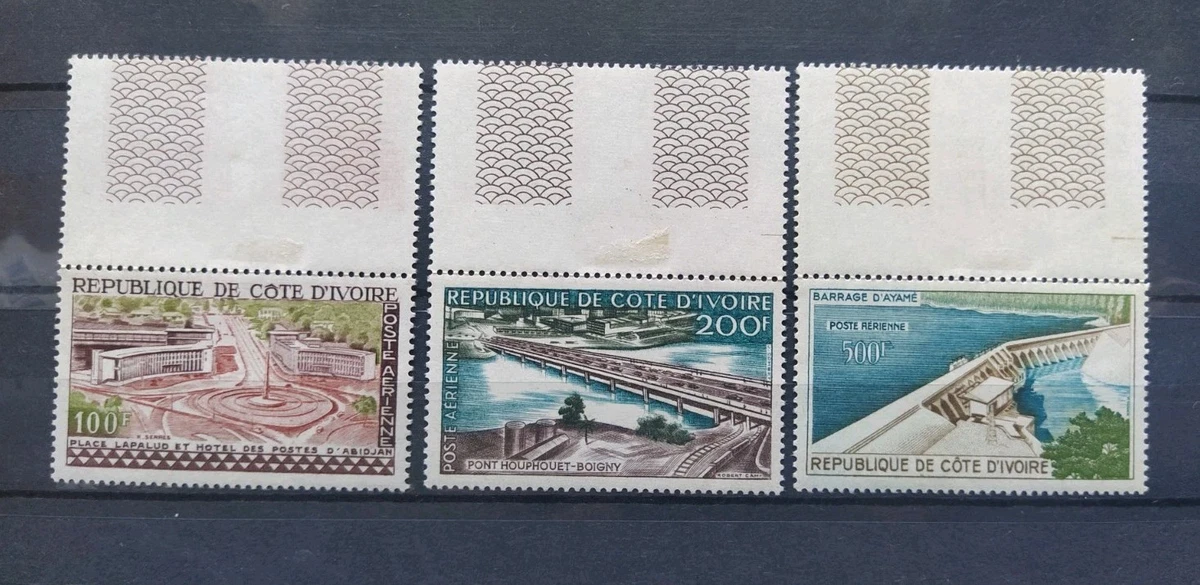 Timbres de la Côte d'Ivoire en séries complètes - Azur Philatélie