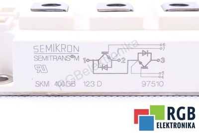 SKM400GB123D SEMIKRON - Used - 24 Months Warranty