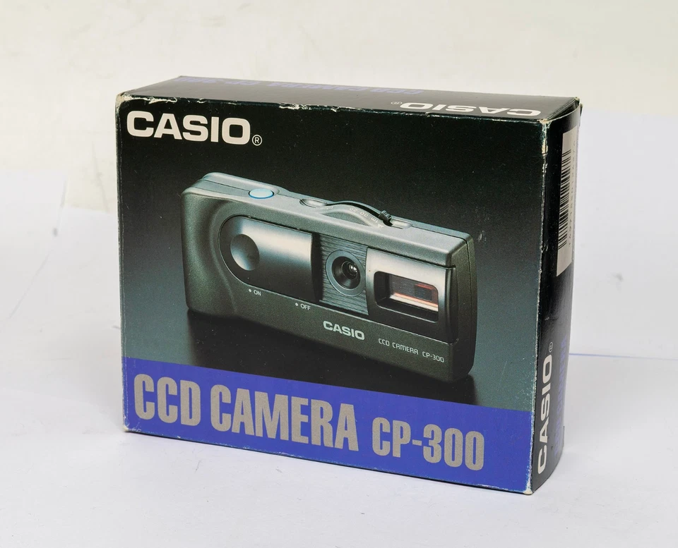 Unknown extremely Rare and Fully working Casio CP-300 Digital CCD Camera boxed!