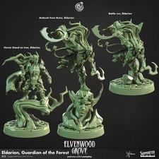 Elf guardians miniatures - CastnPlay - DnD miniatures - Role Playing Game - Tab
