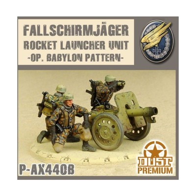 Staub 1:48 Ax Fallschirmjager Raketenwerfer Einheit - Babylon Pat Sw (Neu)
