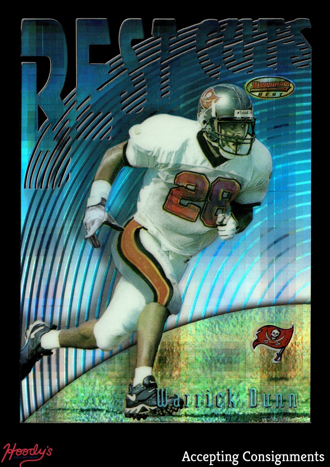Warrick Dunn Bowmans Best Cuts #BC7 Atomic Refractor