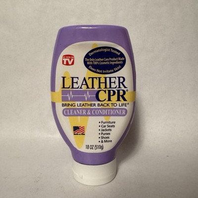 Leather CPR Cleaner & Conditioner 18 oz.- As Seen on TV! New, Unopened Bottle