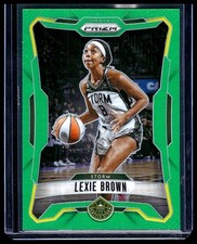 Lexie Brown Lime Green Prizm #/225 2026 Panini WNBA Prizm #176 Storm