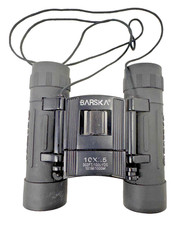 Barska Binoculars Compact 10 X 25 With Strap 302 FT 1000YDS Black