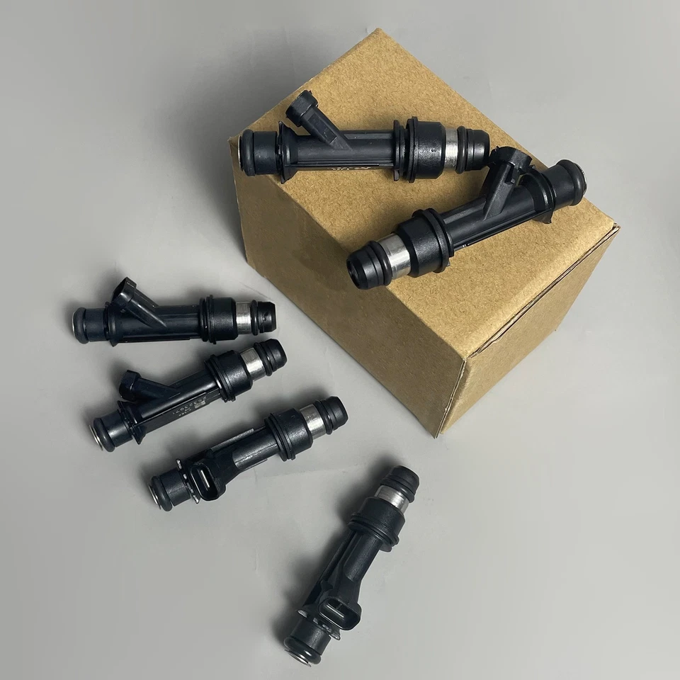 Paquete de 6 inyectores de combustible nuevos para Chevrolet Monte Carlo 2000-2004 3,8 L 25323972 EE. UU. Foto 3 de 4