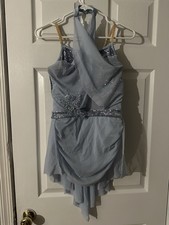 Baby Blue Lyrical Dance Costume - Woman  s Size Medium