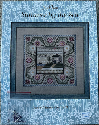 Just Nan Summer by the Sea Cross Stitch Chart Emb. Pack Lettered Border II JN262
