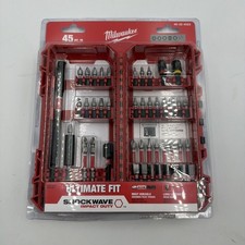 Milwaukee 48-32-4023 Impact Duty Steel Driver Bit Set of 45 Piece