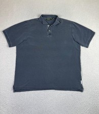 Eddie Bauer Polo Shirt Mens Extra Large Gray 100 Cotton Casual Classic