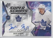 2020-21 SPx Superscripts Zach Hyman #S-ZH Auto 06g1