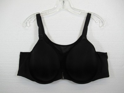 Torrid Perfect T-Shirt Bra 46C Black Underwire Front Close Smoothing