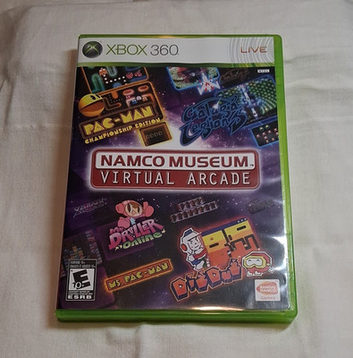 Bandai Namco Namco Museum Virtual Arcade Xbox 360 Manual E10+ NTSC-U/C