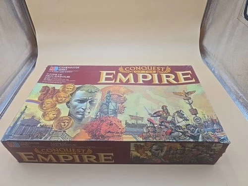 Conquest Of The Empire Board Game 1984 Milton Bradley Vintage War Strategy
