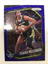 2025 Panini Prizm WNBA - Teaira McCowan #48 Blue Velocity Prizm