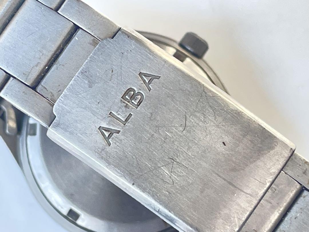 時計 SEIKO ALBA VJ32-KJF0 QUARTZ TITANIUM ALBA VJ32-KJF0 Titanium Quartz Watch 30M Water Resistant