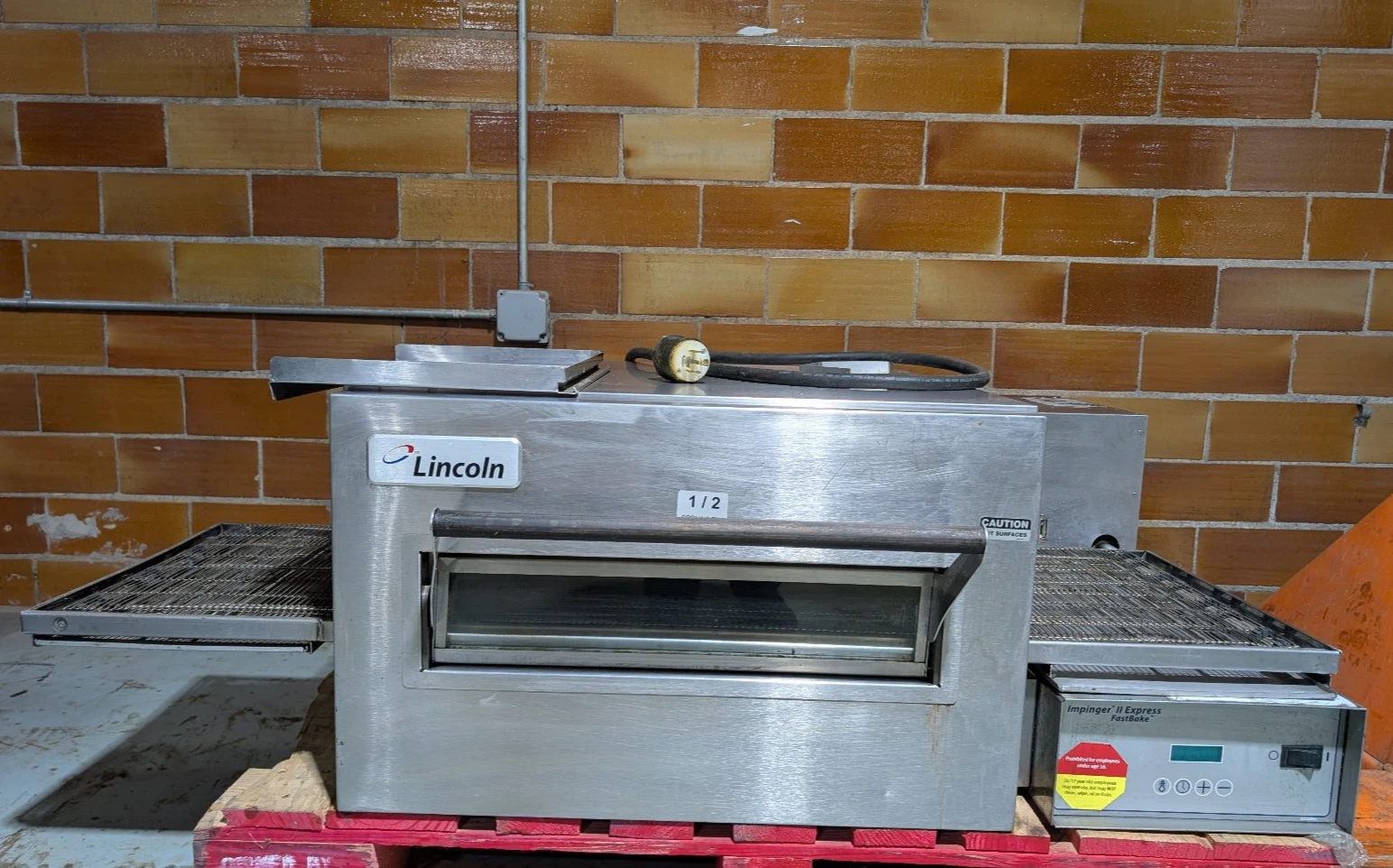 Lincoln 1132-000-U-KF006 Impinger II Express Fast Bake Conveyor Pizza Oven